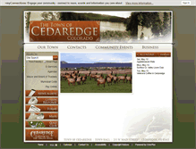 Tablet Screenshot of cedaredgecolorado.com